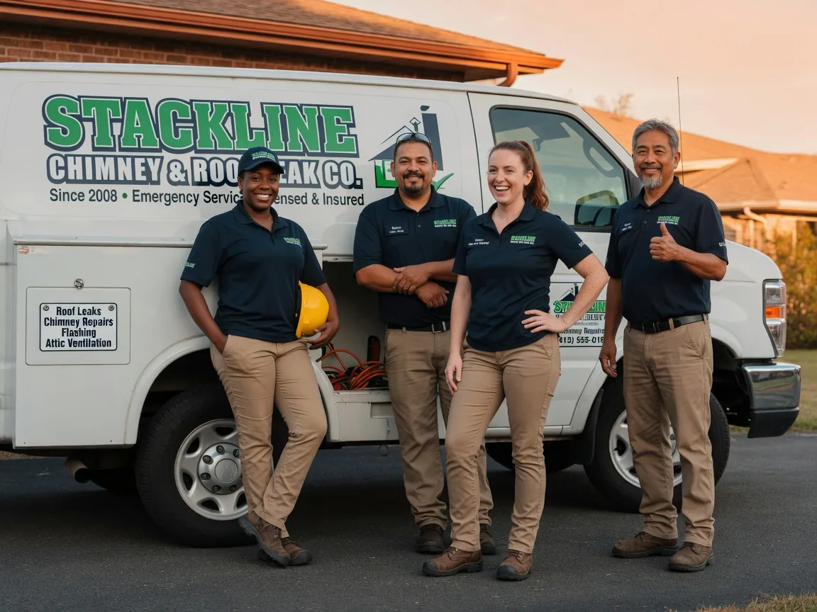 Chimney flashing repair company in Thorndale, TX